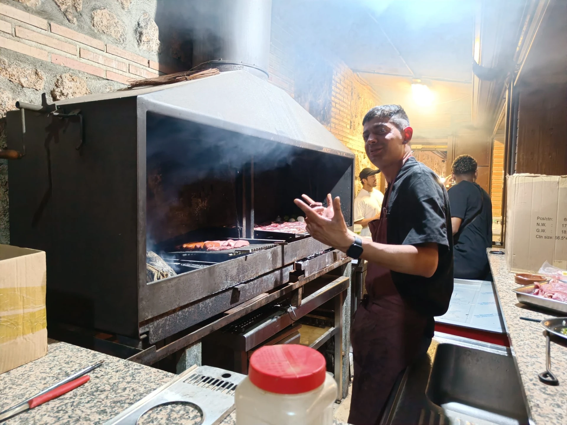 Nuestra cocina en acción